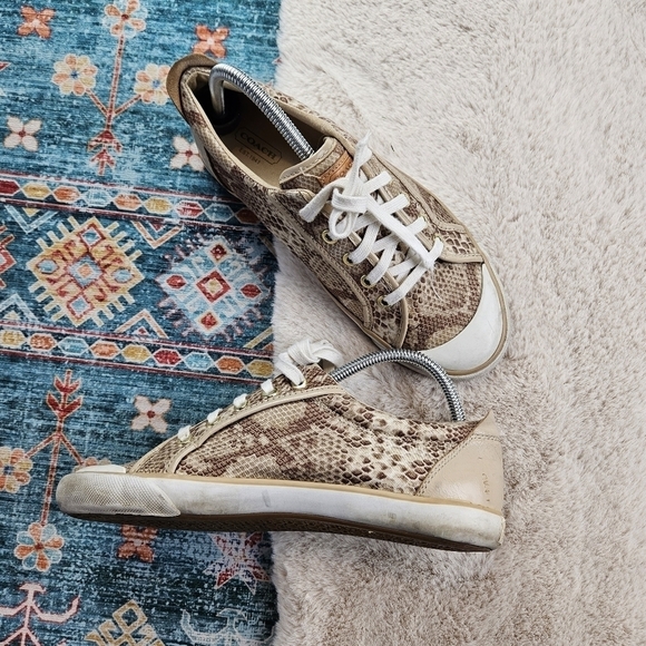 Coach Printed Sneaker Barrett Women US 8.5B - Picture 6 of 14
